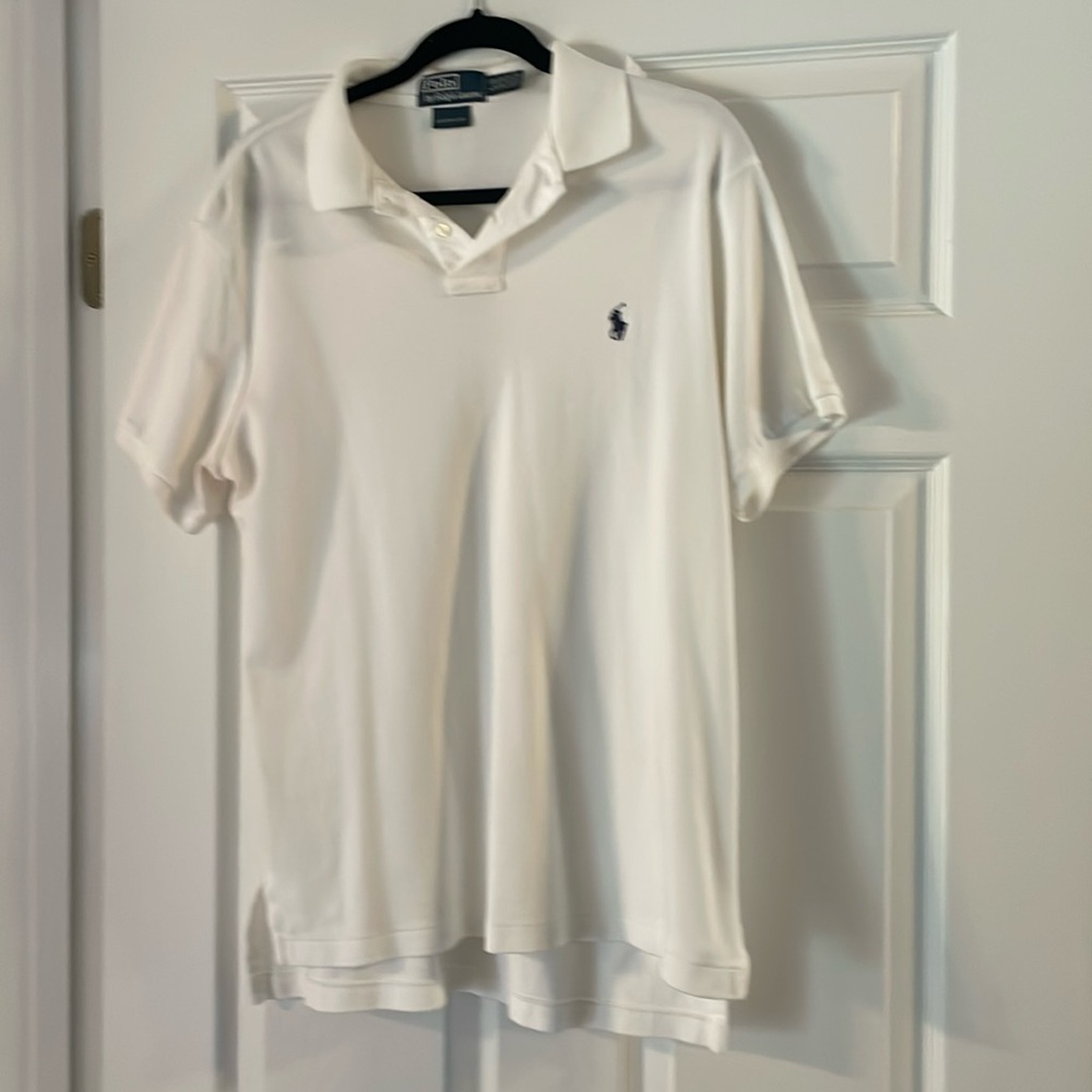 Ralph Lauren men’s white polo shirt